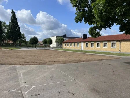 Åseda skola innan hybridgräd