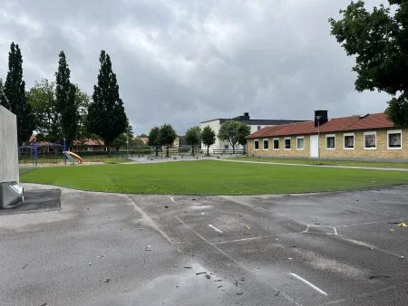 Åseda skola integrerat Hybridgräs