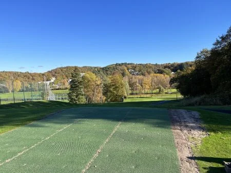 Hybridgräs installerat, Sankt Jörgen Golf