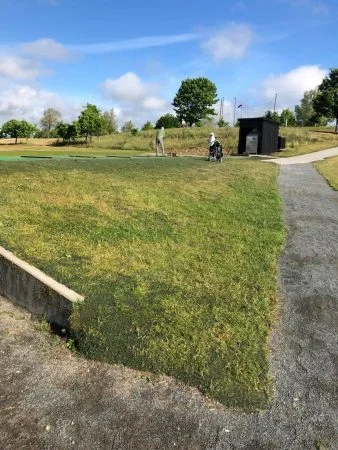 Hybridgräs vid Rangen integrerat ÖSGK