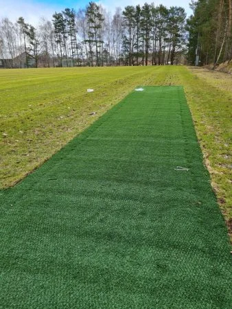 Installerat hybridgräs