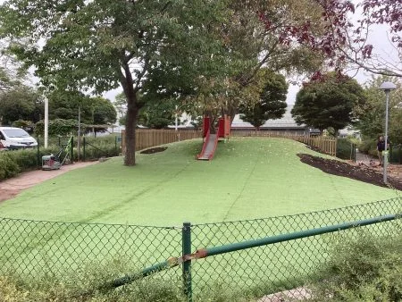 Kulle med Hybridgräa