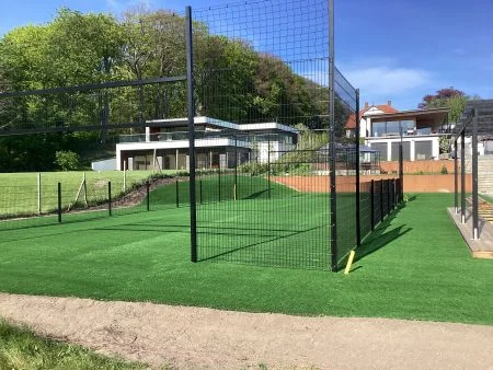 Privatperson Hybridgräs installerat